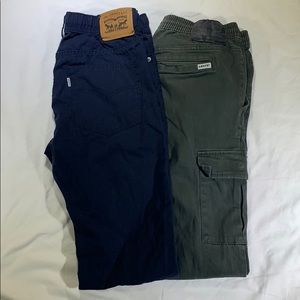 Pair of Levi’s Joggers Cargo & Cotton Blue/Green